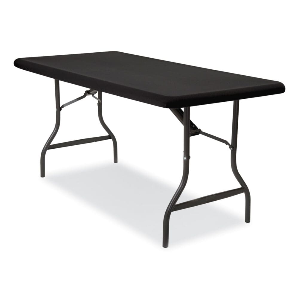 iGear Fabric Table Top Cap Cover, Polyester, 30 x 96, Black - Image 7