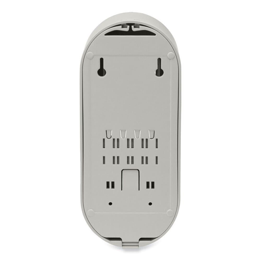 Versa Dispenser for Pouch Refills, 15 oz, 3.75 x 3.38 x 8.75, Light Gray/White, 6/Carton - Image 5