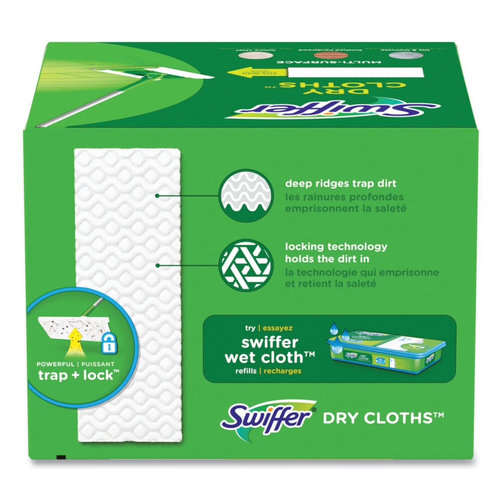 Dry Refill Cloths. 8 x 10.4, White, 32 Box, 4 Boxes/Carton - Image 4