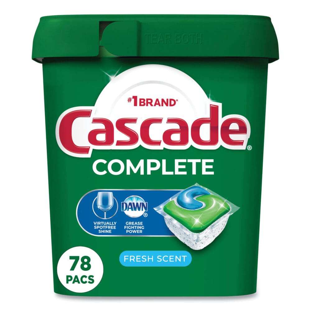 ActionPacs, Fresh Scent, 40.9 oz Tub, 78/Tub, 2 Tubs/Carton - Image 5