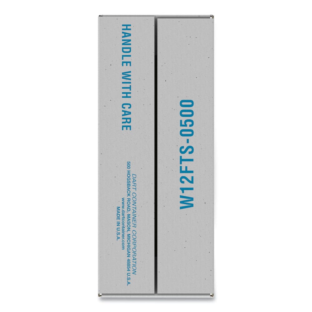 Lids for Foam Cups and Containers, Fits 12 oz Cups, Translucent, 1,000/Carton - Image 3