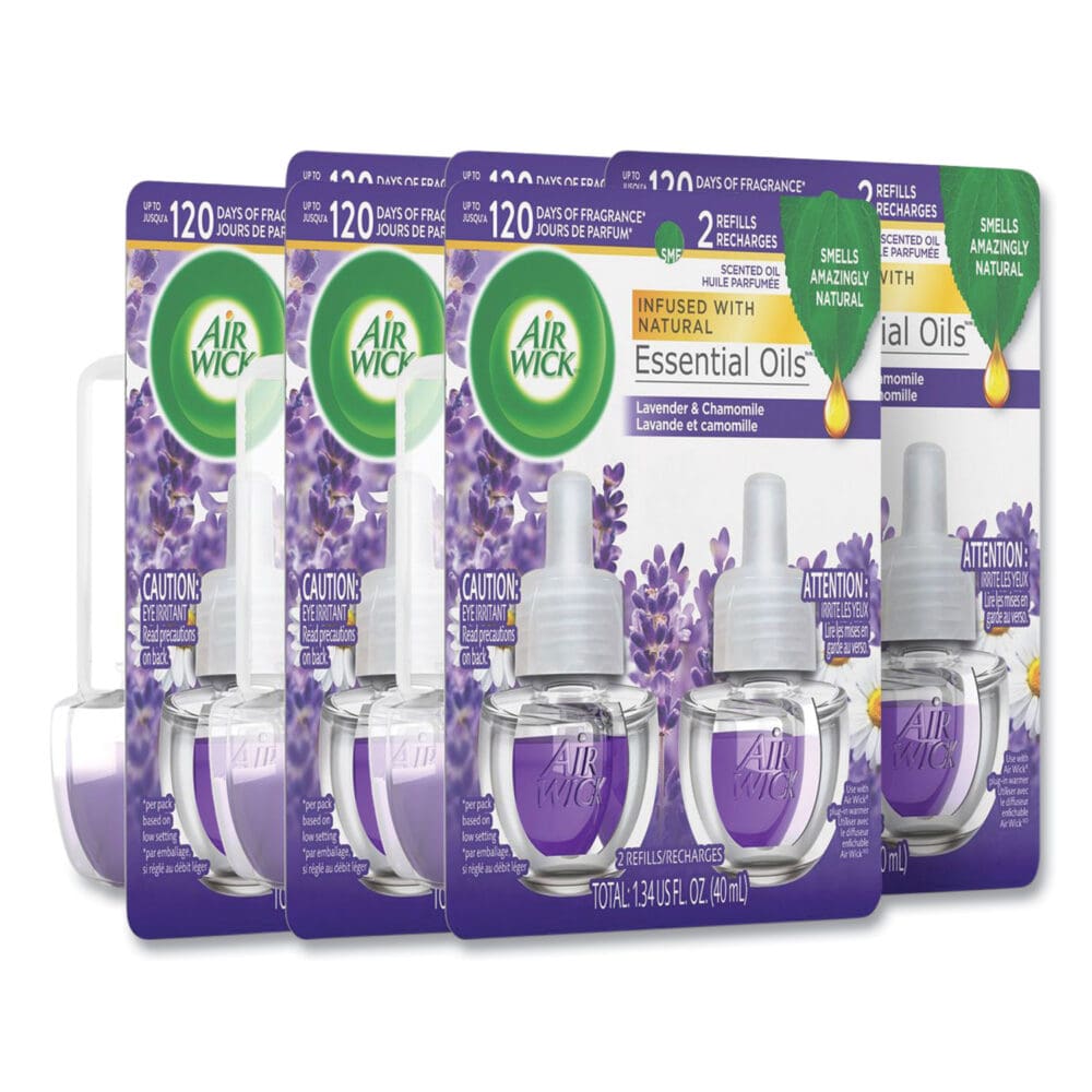 Scented Oil Refill, Lavender and Chamomile, 0.67 oz, 2/Pack - Image 10