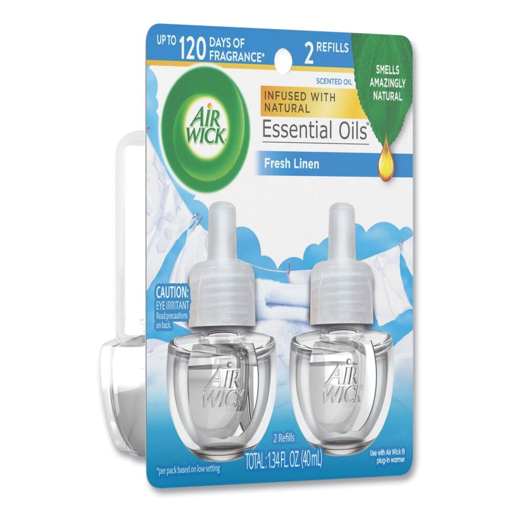 Scented Oil Refill, Fresh Waters, 0.67 oz, 2/Pack, 6 Pack/Carton - Image 2