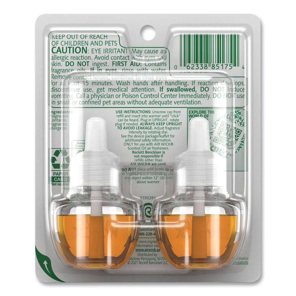 Scented Oil Twin Refill, Hawai'i Exotic Papaya/Hibiscus Flower, 0.67 oz - Image 3