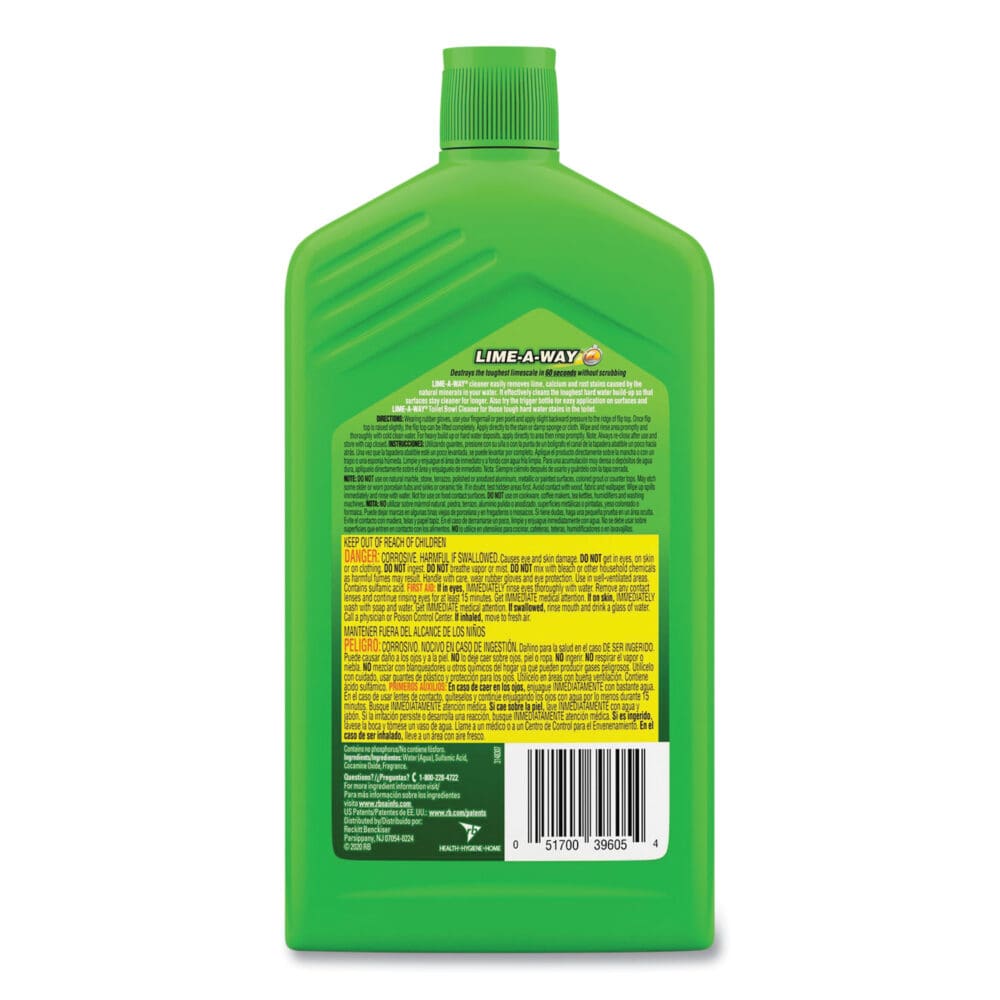 Lime, Calcium and Rust Remover, 28 oz Bottle - Image 3