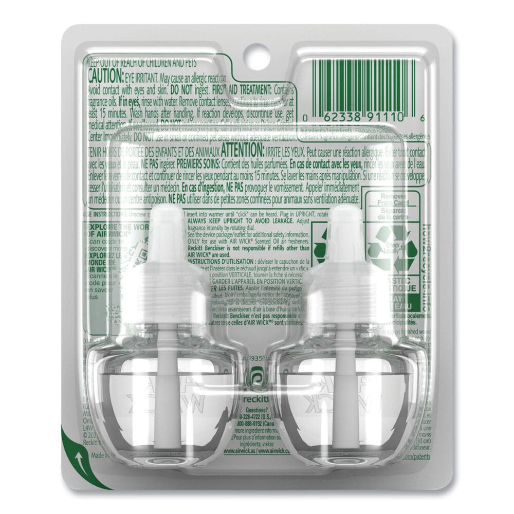 Life Scents Scented Oil Refills, Paradise Retreat, 0.67 oz, 2/Pack, 6 Packs/Carton - Image 10