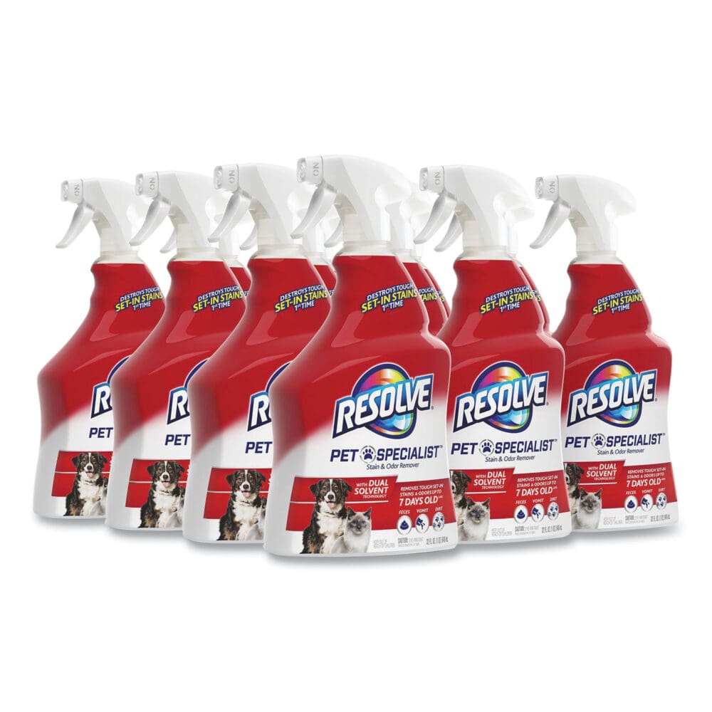 Pet Specialist Stain and Odor Remover, Citrus, 32 oz Trigger Spray Bottle, 12/Carton - Image 11