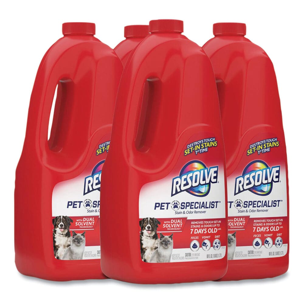 Pet Specialist Stain and Odor Remover, Citrus, 60 oz Refill Pour Bottle, 4/Carton - Image 11