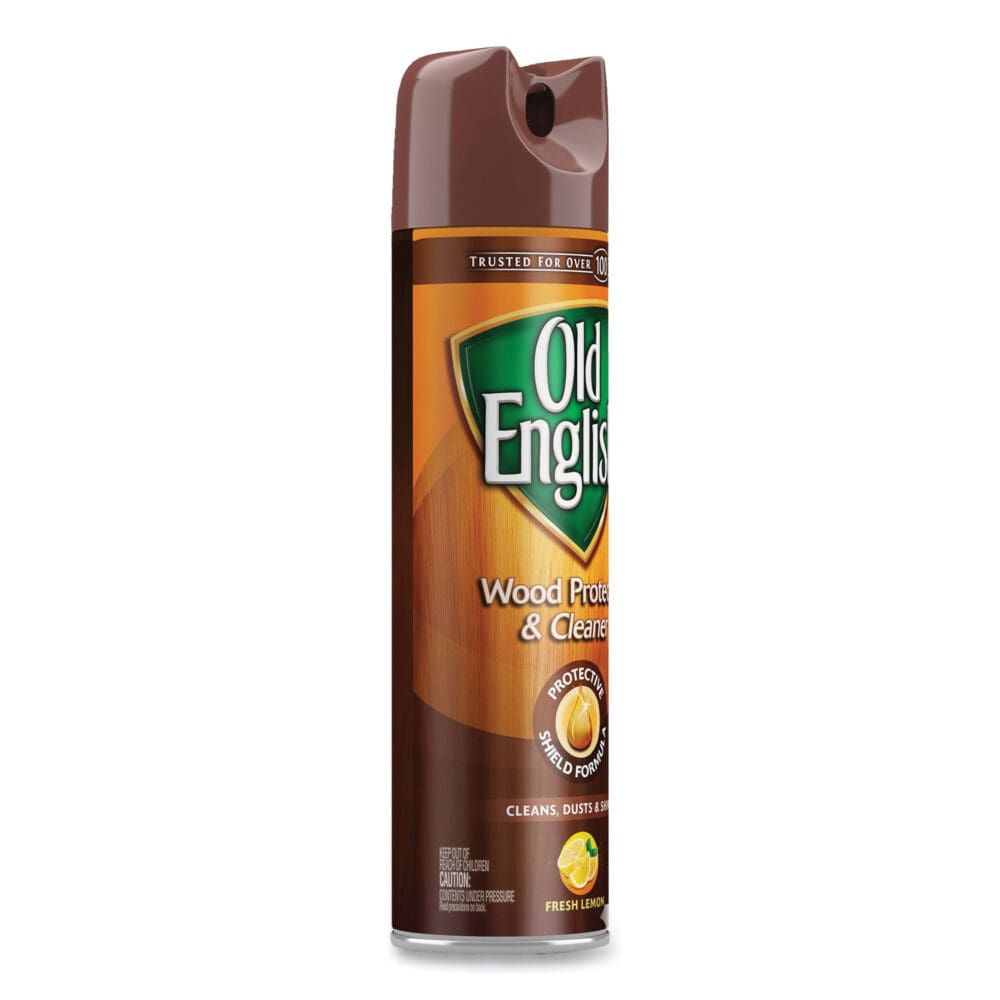 Furniture Polish, Fresh Lemon Scent, 12.5 oz Aerosol Spray, 12/Carton - Image 2