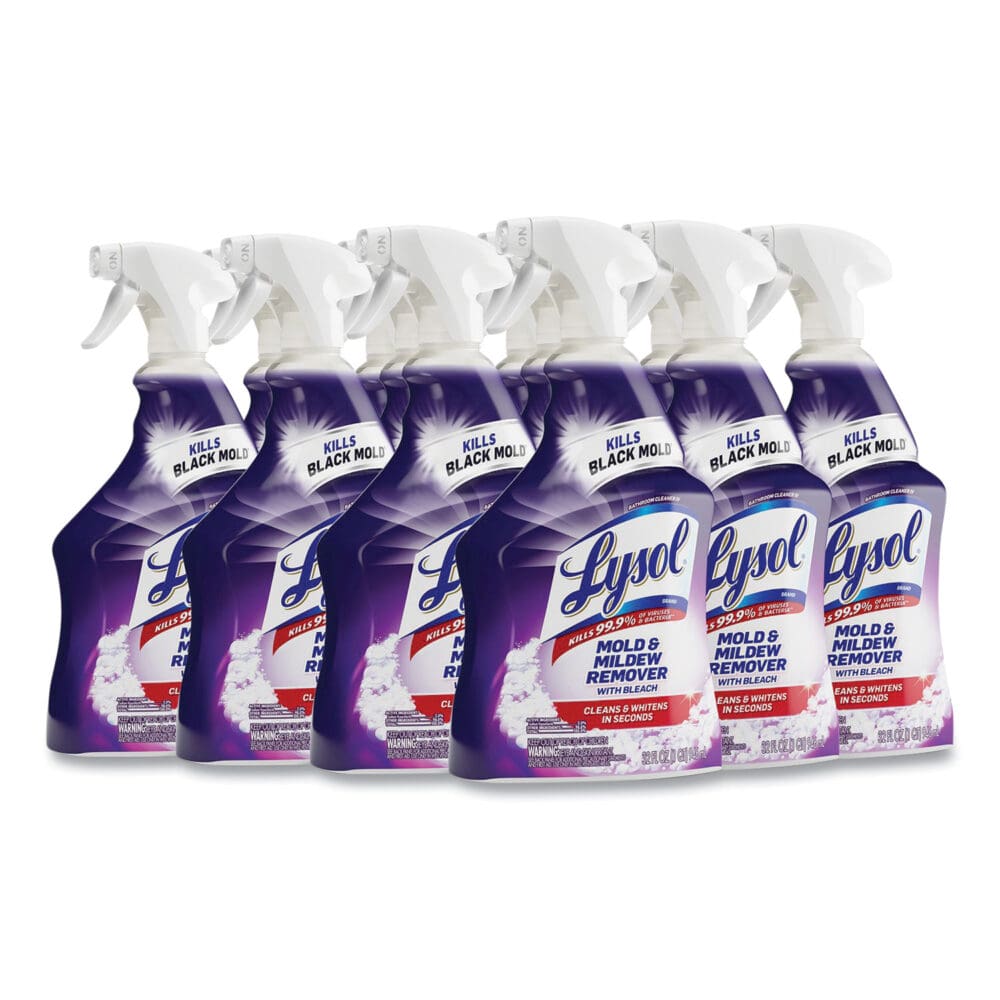 Mold and Mildew Remover with Bleach, 32 oz Spray Bottle, 12/Carton - Image 8