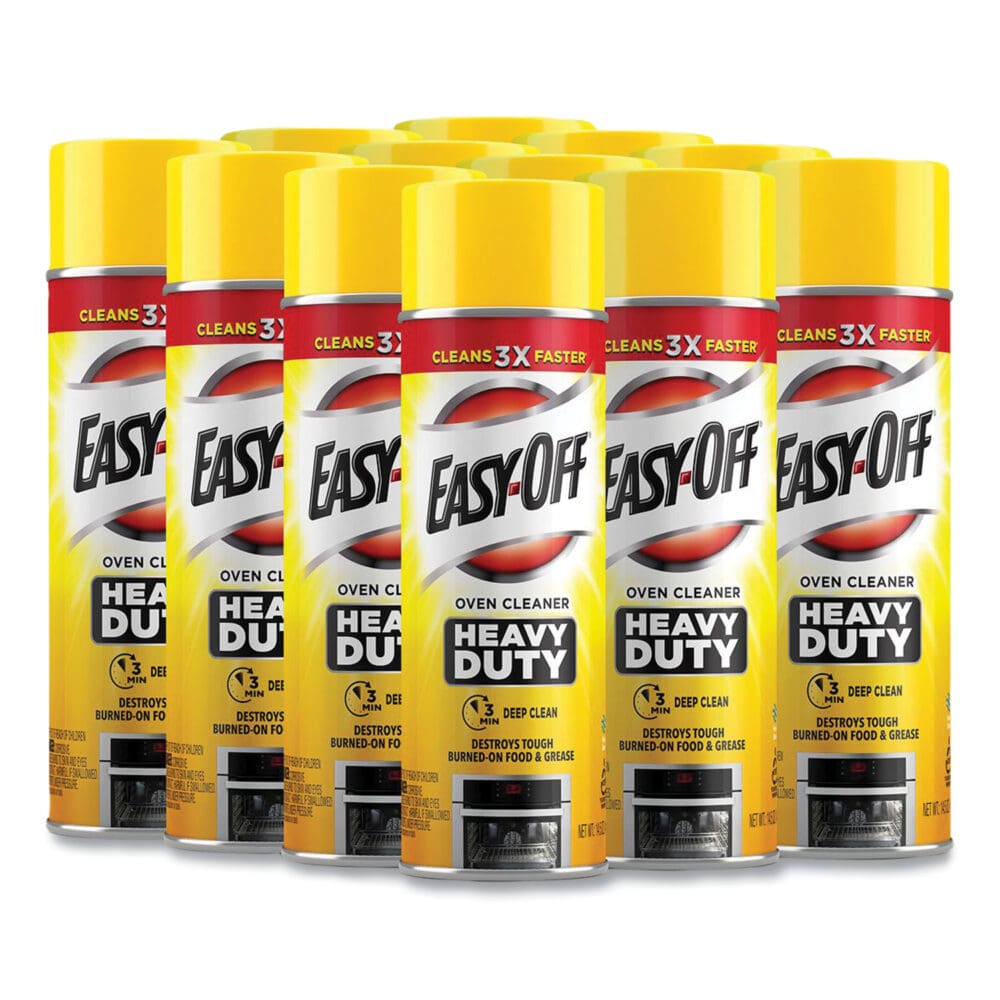 Heavy Duty Oven Cleaner, Fresh Scent, Foam, 14.5 oz Aerosol Spray - Image 9