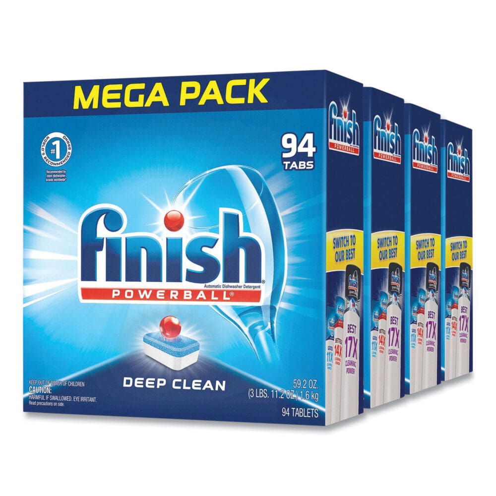 Powerball Dishwasher Tabs, Fresh Scent, 94/Box - Image 8