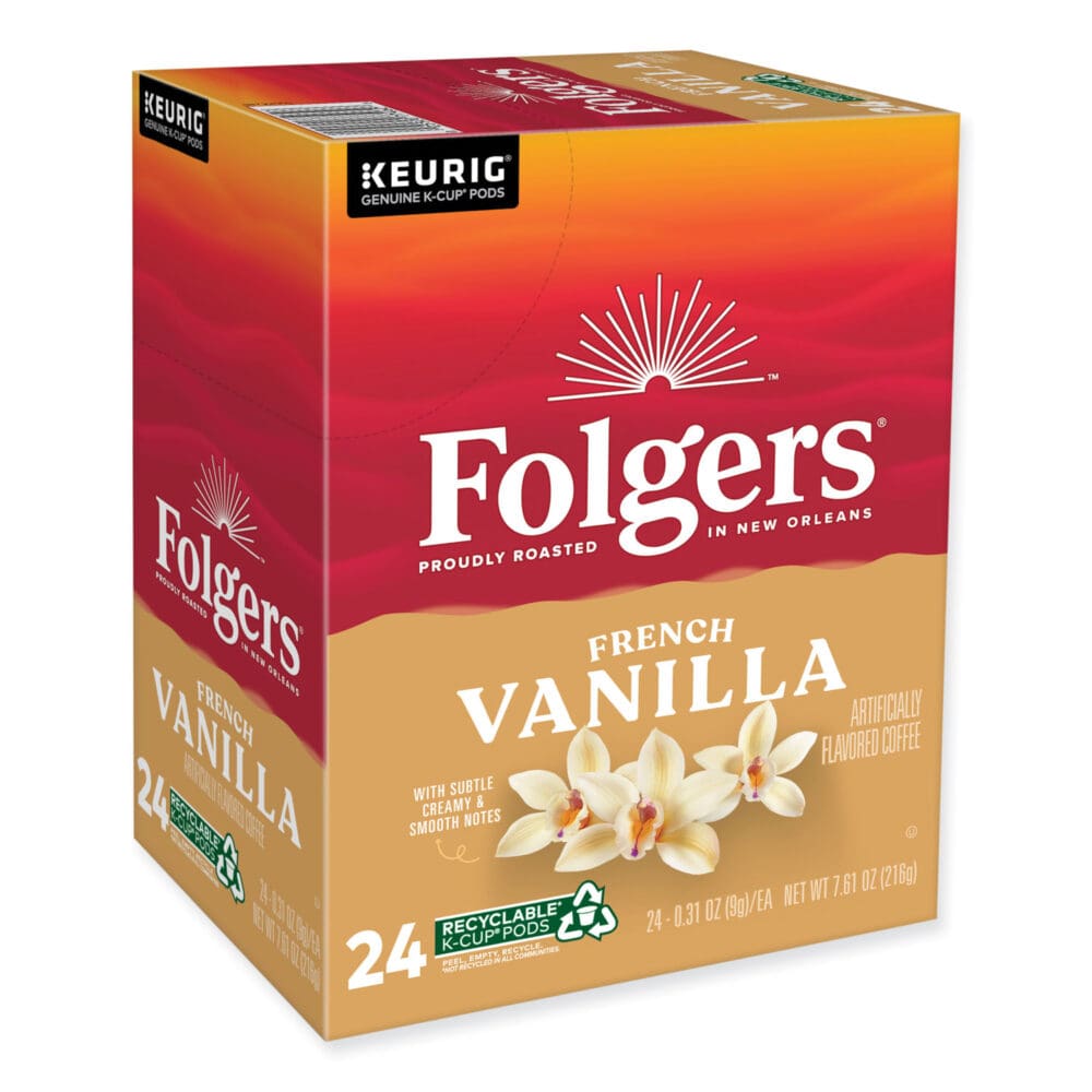 French Vanilla Coffee K-Cups, 24/Box - Image 2