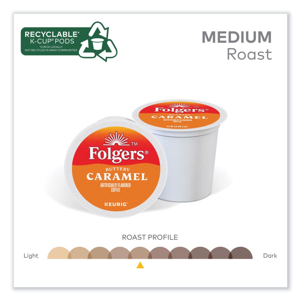 Buttery Caramel Coffee K-Cups, 24/Box - Image 3