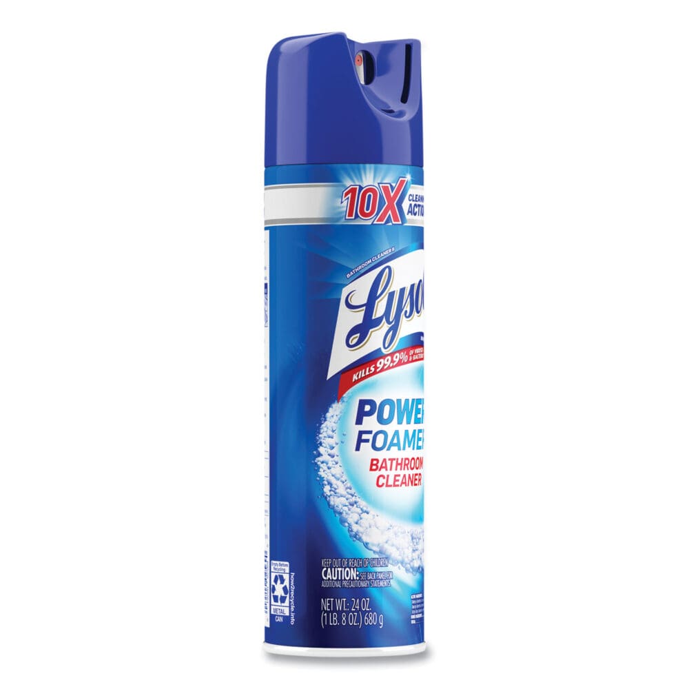 Power Foam Bathroom Cleaner, 24 oz Aerosol Spray - Image 5