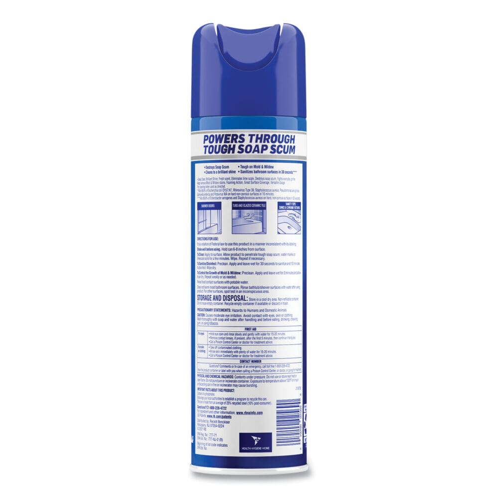 Power Foam Bathroom Cleaner, 24 oz Aerosol Spray - Image 2