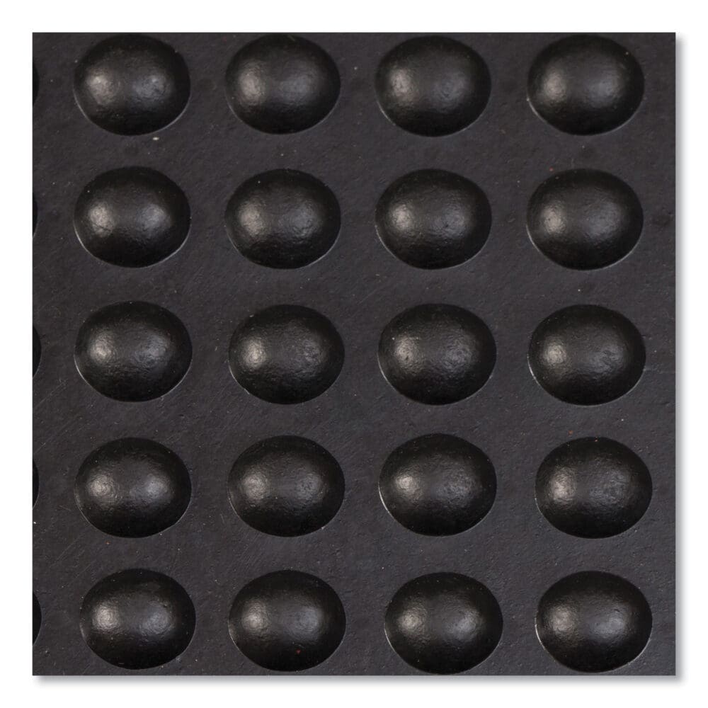 Bubble Flex Anti-Fatigue Mat, Rectangular, 36 x 48, Black - Image 2