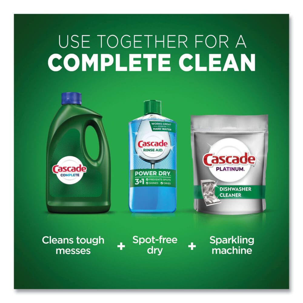 Complete Gel Dishwasher Detergent, Fresh, 120 oz Bottle, 4/Carton - Image 4