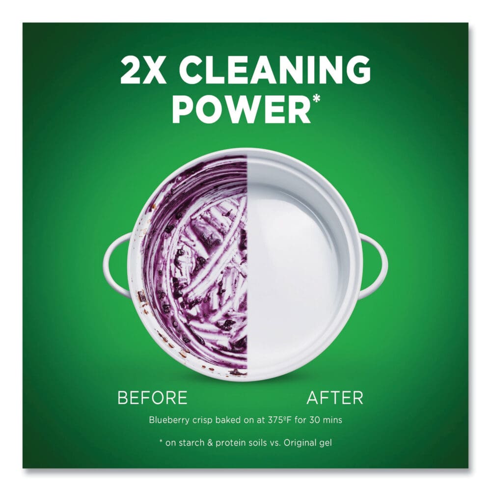 Complete Gel Dishwasher Detergent, Fresh, 120 oz Bottle, 4/Carton - Image 5