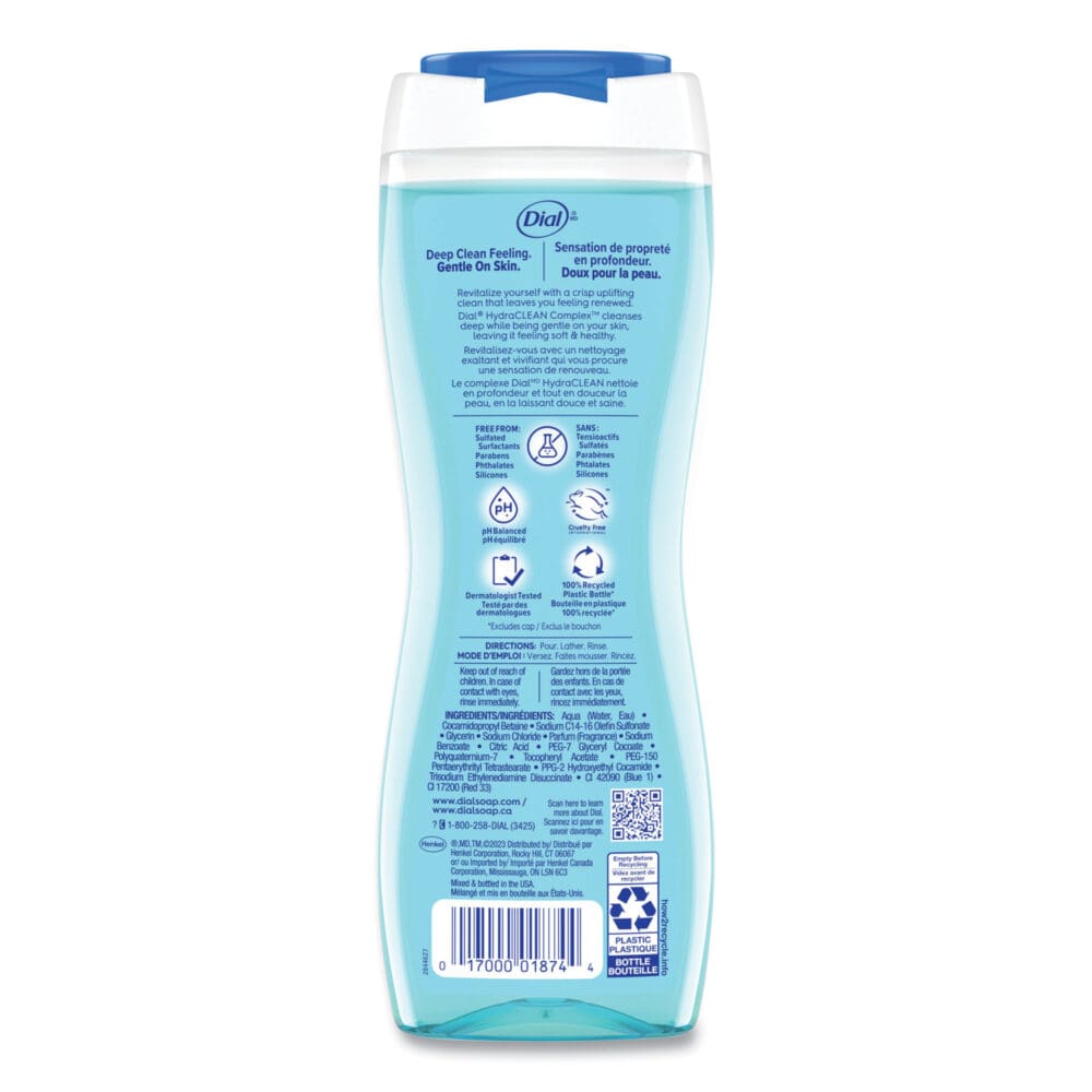 Spring Water Body Wash, Spring Water Scent, 16 oz, 6/Carton - Image 4