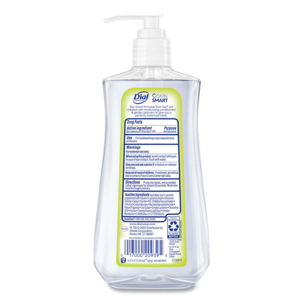 Antibacterial Liquid Hand Soap, White Tea Scent, 11 oz Pump Bottle, 12/Carton - Image 2