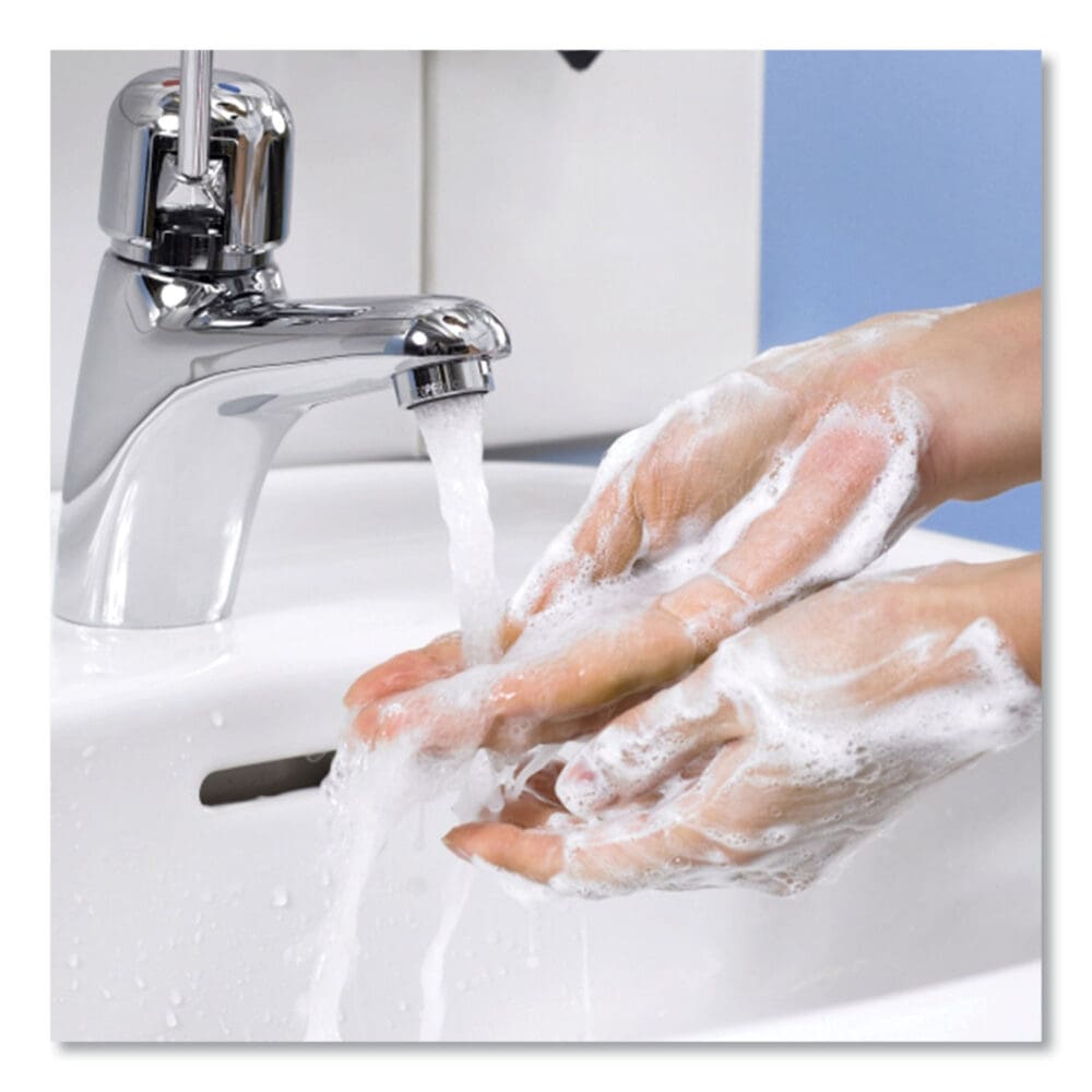 Premium Extra Mild Soap, Unscented, 1 L Refill, 6/Carton - Image 2