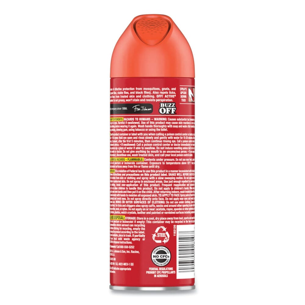 ACTIVE Insect Repellent, 6 oz Aerosol Spray, 12/Carton - Image 3