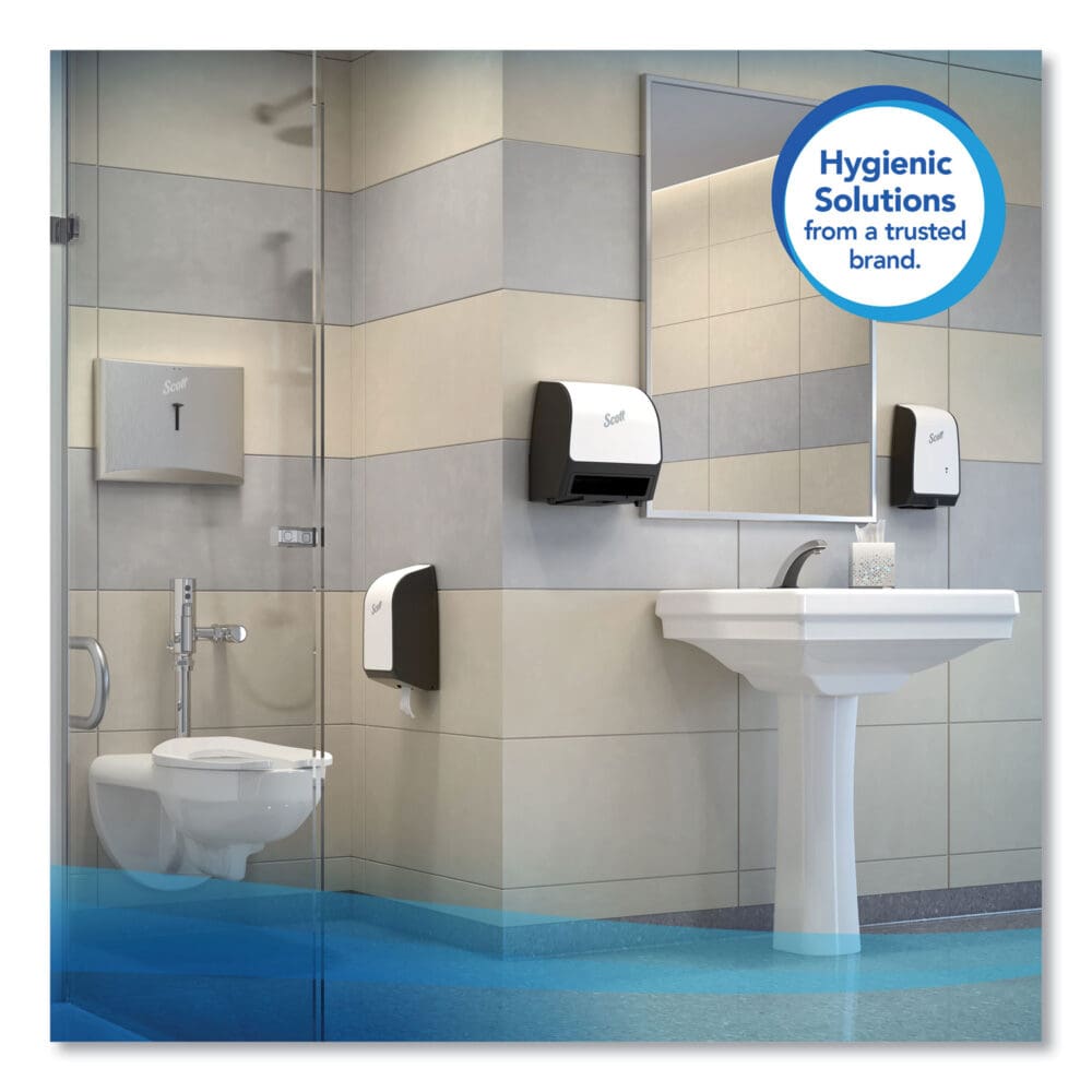 Hygienic Bath Tissue, Septic Safe, 2-Ply, White, 250/Pack, 36 Packs/Carton - Image 5