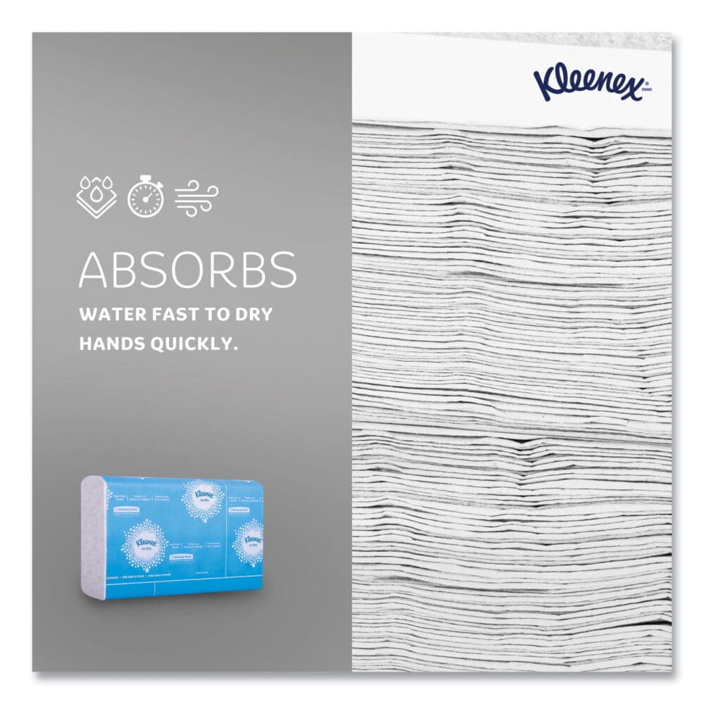 Reveal Multi-Fold Towels, 2-Ply, 8 x 9.4, White, 16/Carton - Image 3