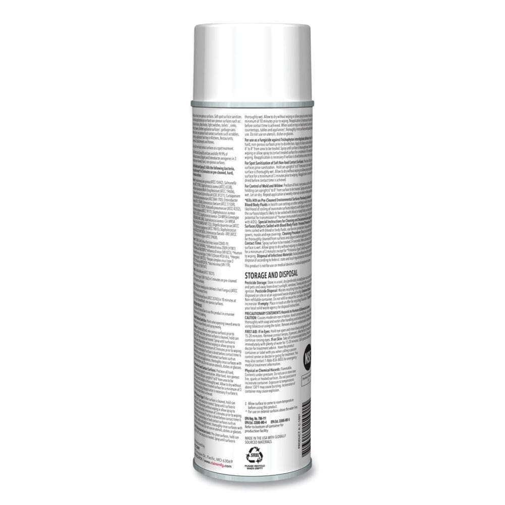 Spray Q Disinfectant, Country Fresh Scent, 17 oz Aerosol Spray, Dozen - Image 2