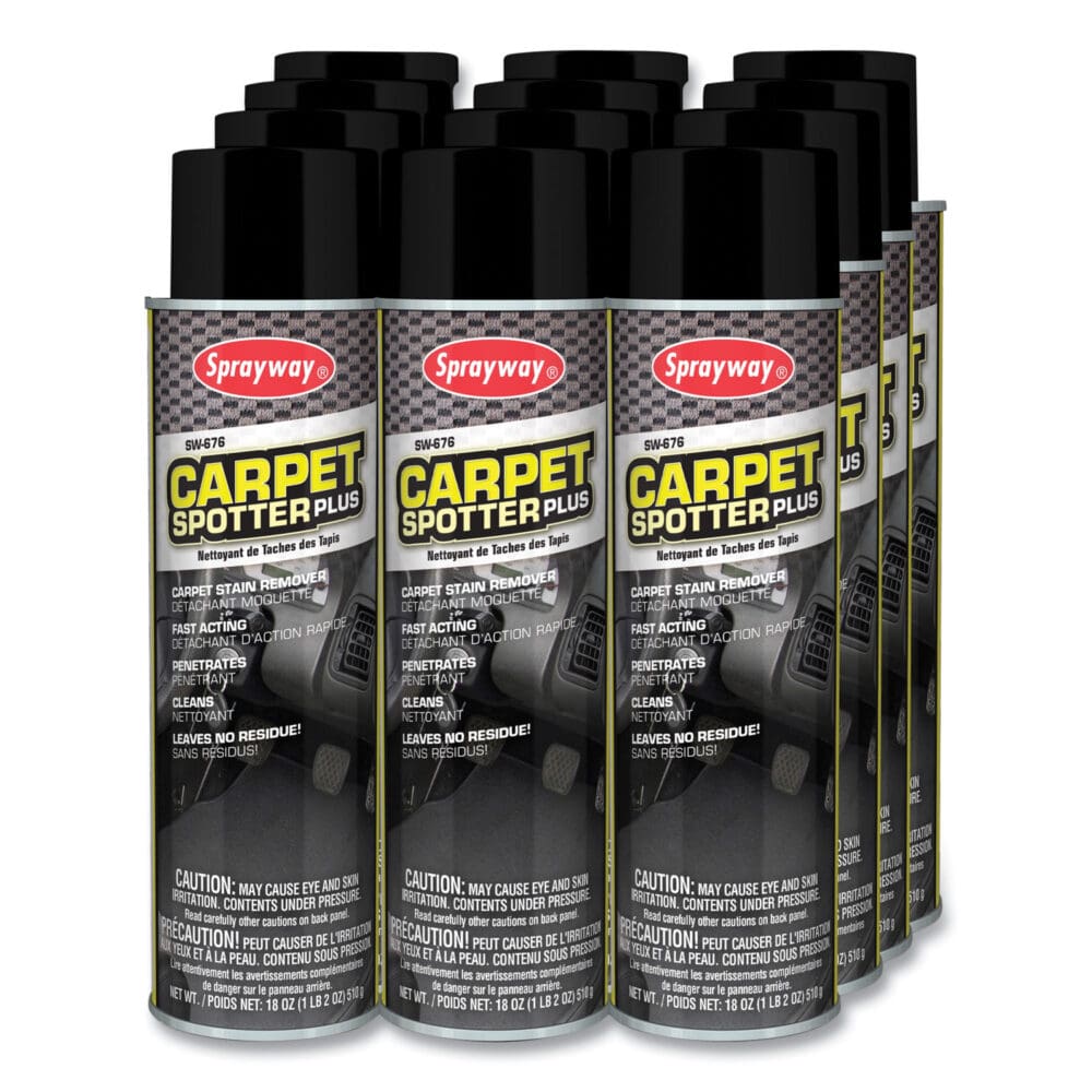 Carpet Spotter Plus, Butyl Scent, 18 oz Aerosol Spray, Dozen - Image 2