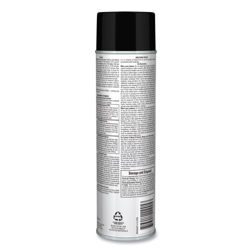 Jet Force Wasp & Hornet Killer, 14 oz Aerosol Spray, 12/Carton - Image 2
