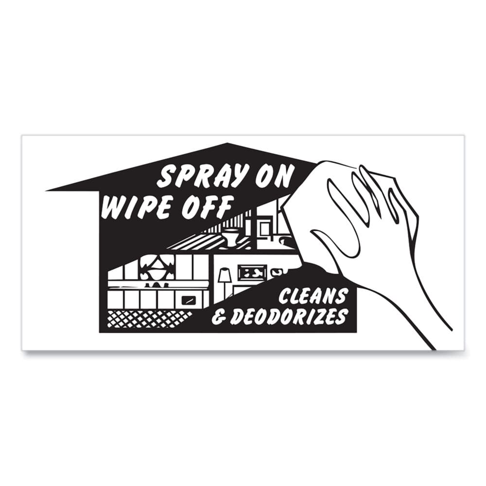 Crazy Clean All Purpose Cleaner, Floral Scent, 19 oz Aerosol Spray, Dozen - Image 4
