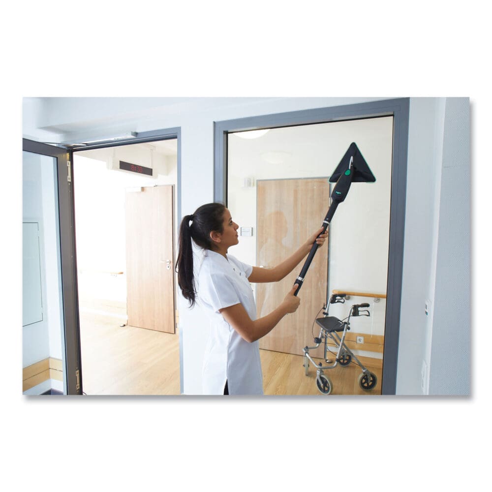 Glass Cleaning Pads, 10.25" x 9", Green - Image 2