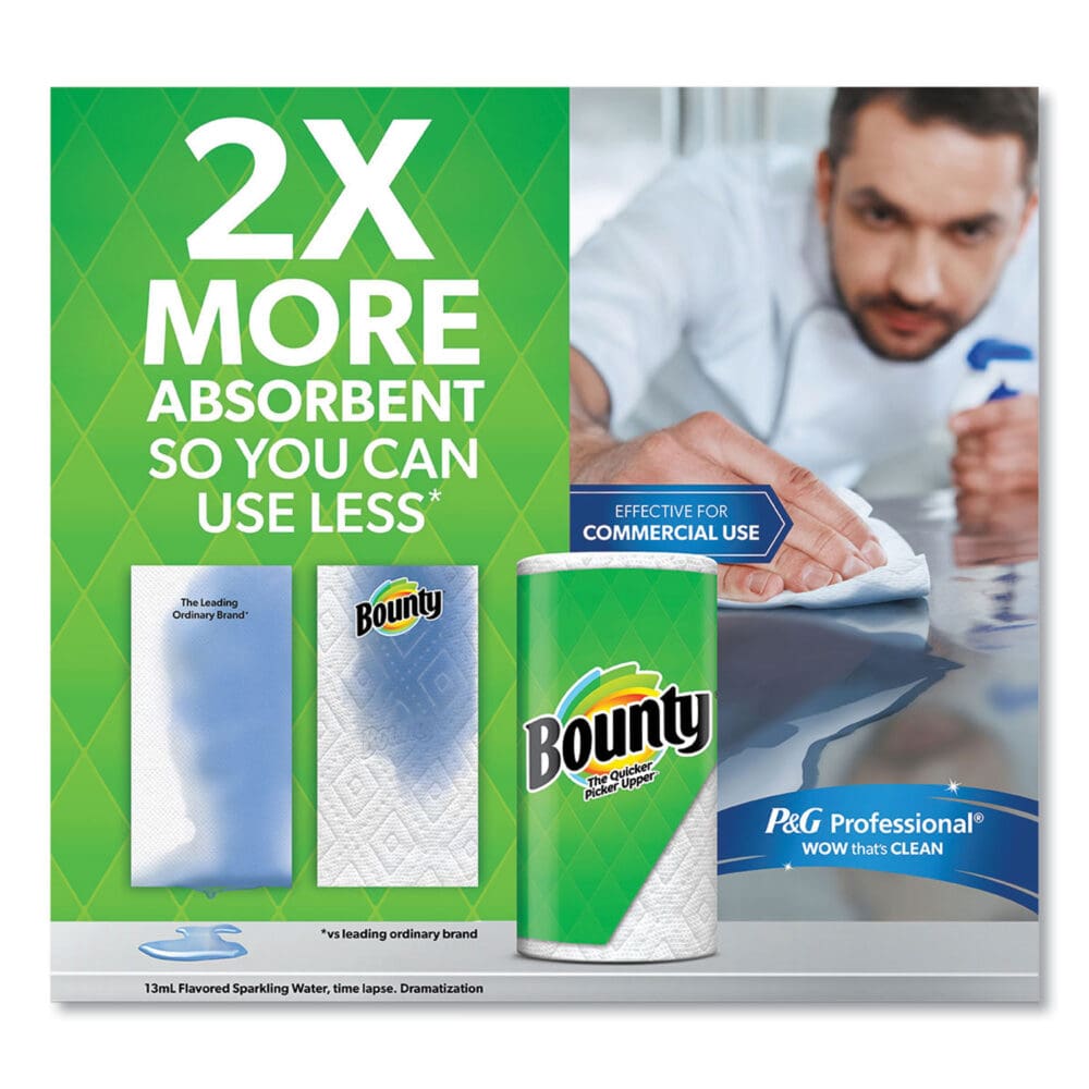 Select-a-Size Kitchen Roll Paper Towels, 2-Ply, 5.9 x 11, White, 90 Sheets/Double Roll, 24 Rolls/Carton - Image 4