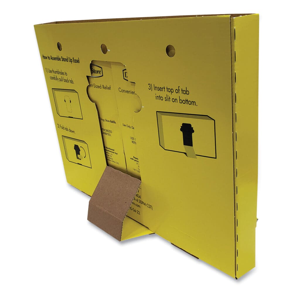 Single-Dose Medicine Dispenser, 105-Pieces, Plastic Case, Yellow - Image 5