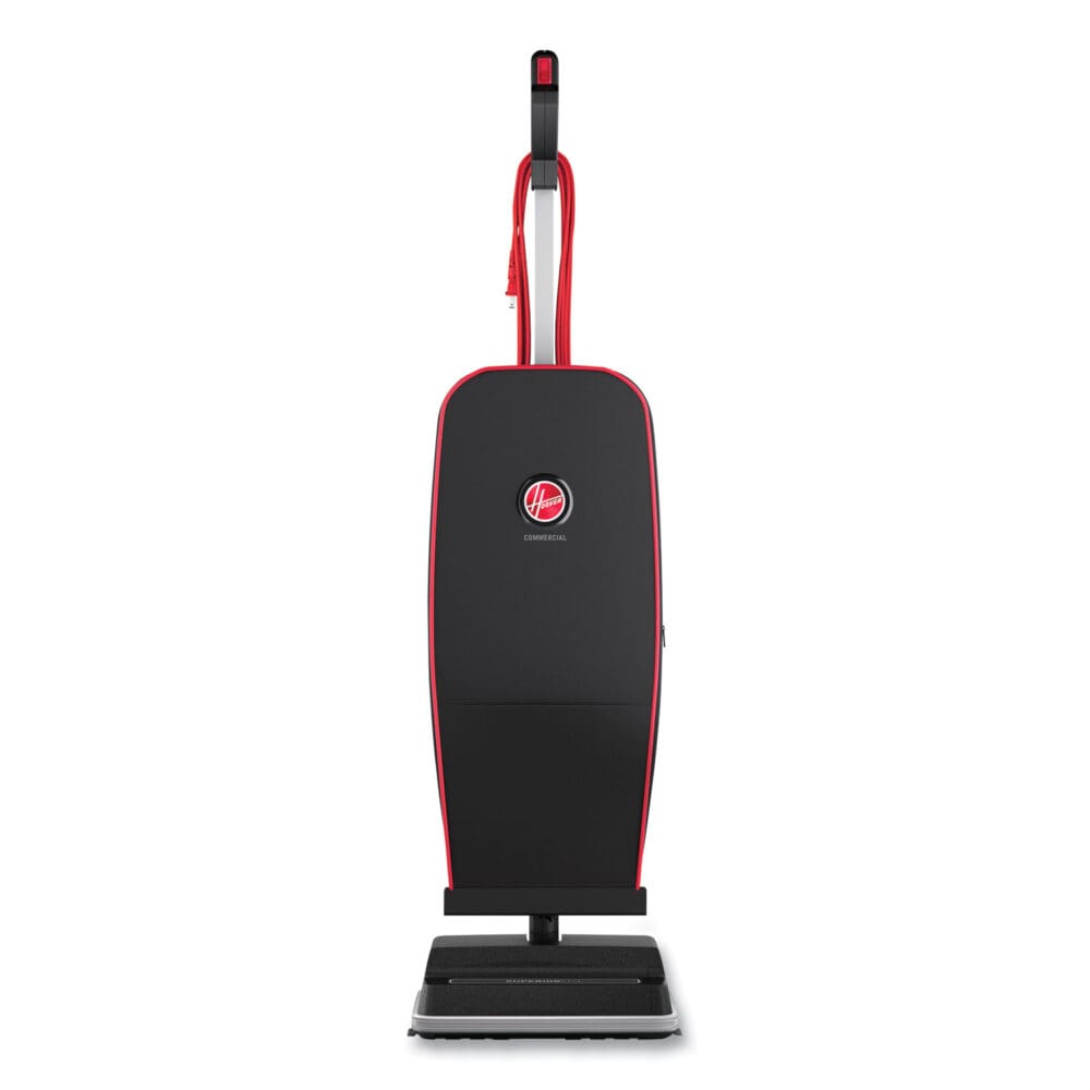 Task Vac Soft Bag Lightweight Upright, 12? Cleaning Path, Black - Image 2