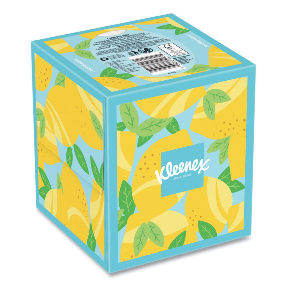 Lotion Facial Tissue, 3-Ply, White, 60 Sheets/Box, 27 Boxes/Carton - Image 3