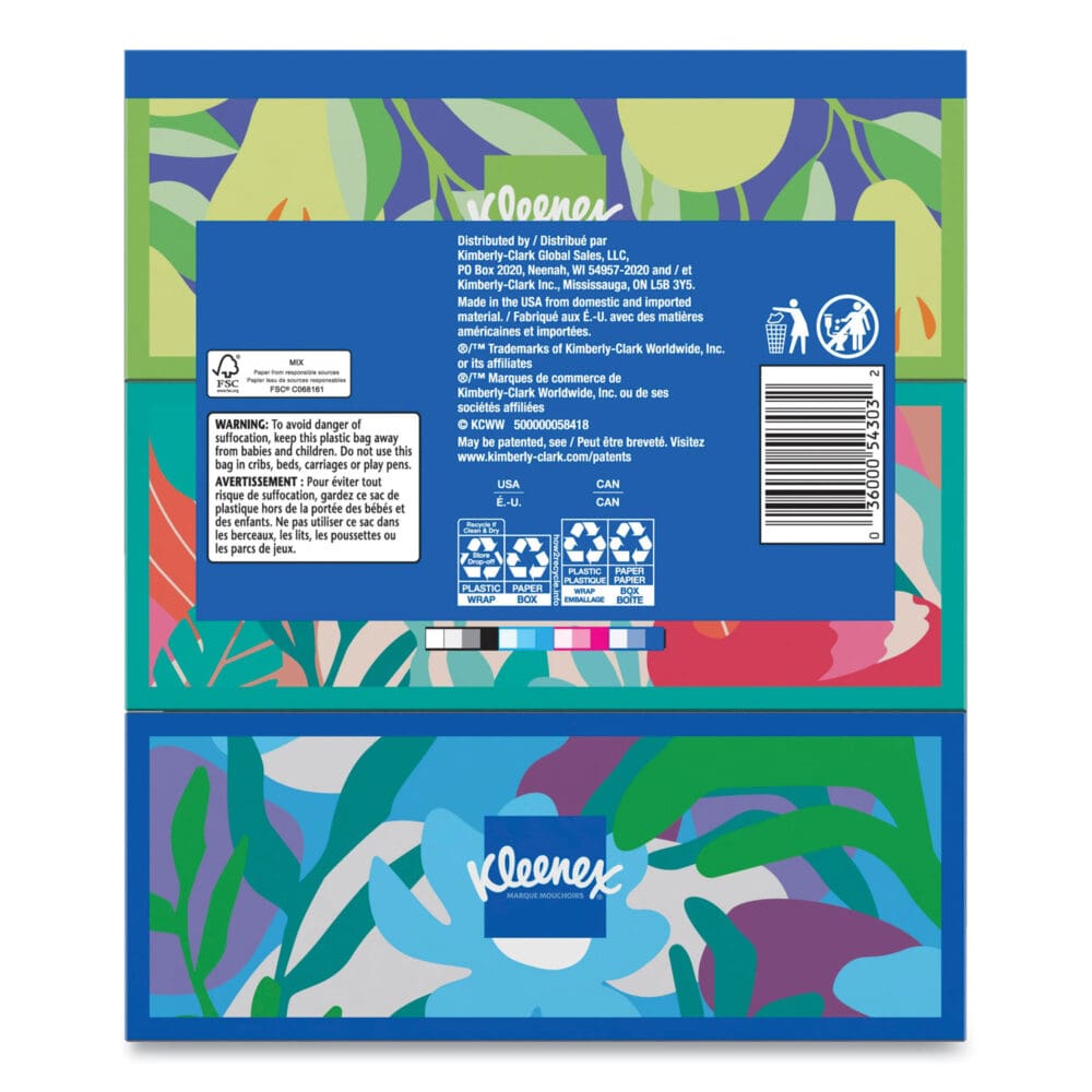 Trusted Care Facial Tissue, 2-Ply, White, 160 Sheets/Box, 3 Boxes/Pack, 12 Packs/Carton - Image 6