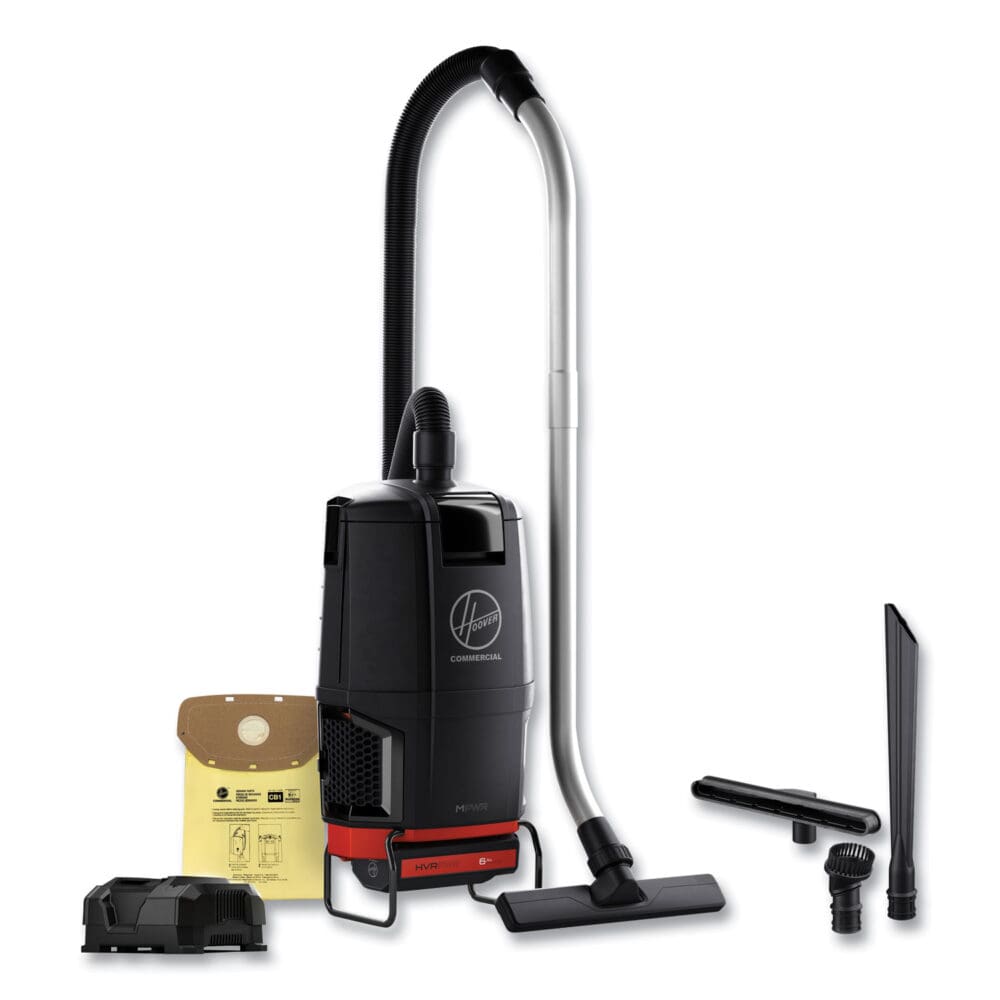 HVRPWR 40V Cordless Backpack Vacuum, 6 qt, Black - Image 3