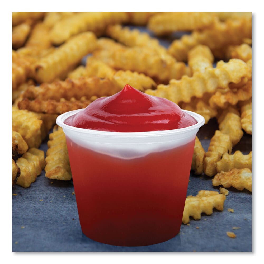 Conex Complements Portion/Medicine Cups, 5.5 oz, Translucent, 125/Bag, 20 Bags/Carton - Image 3