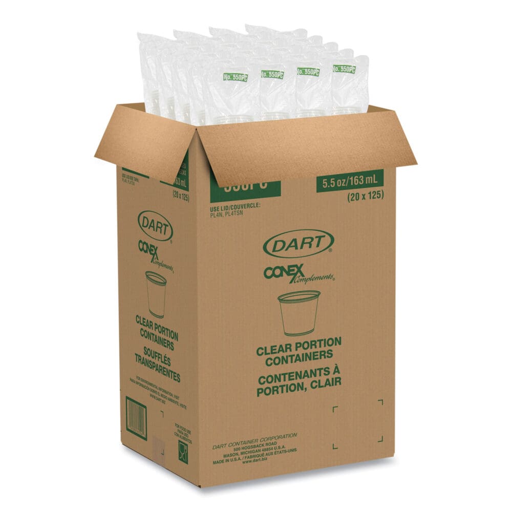 Conex Complements Portion/Medicine Cups, 5.5 oz, Translucent, 125/Bag, 20 Bags/Carton - Image 5