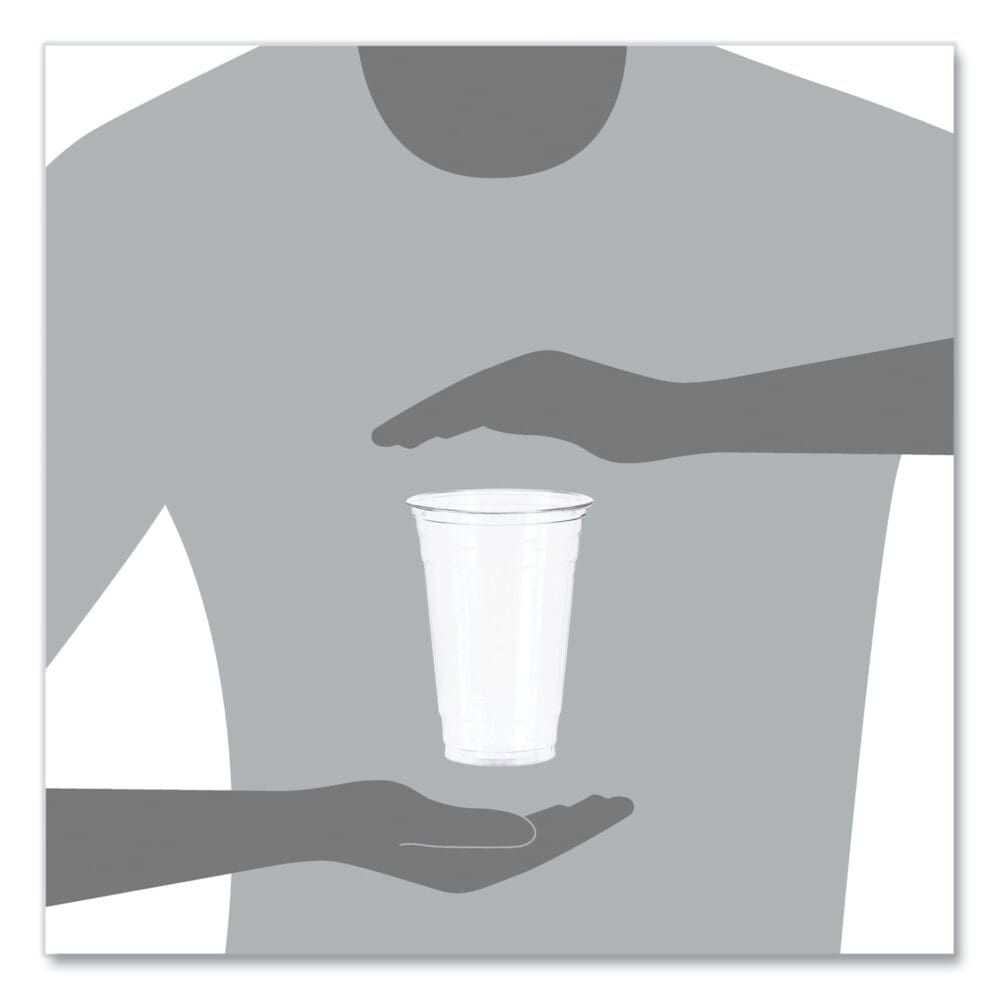 Ultra Clear Cups, 20 oz, PET, 50/Bag, 12 Bags/Carton - Image 6