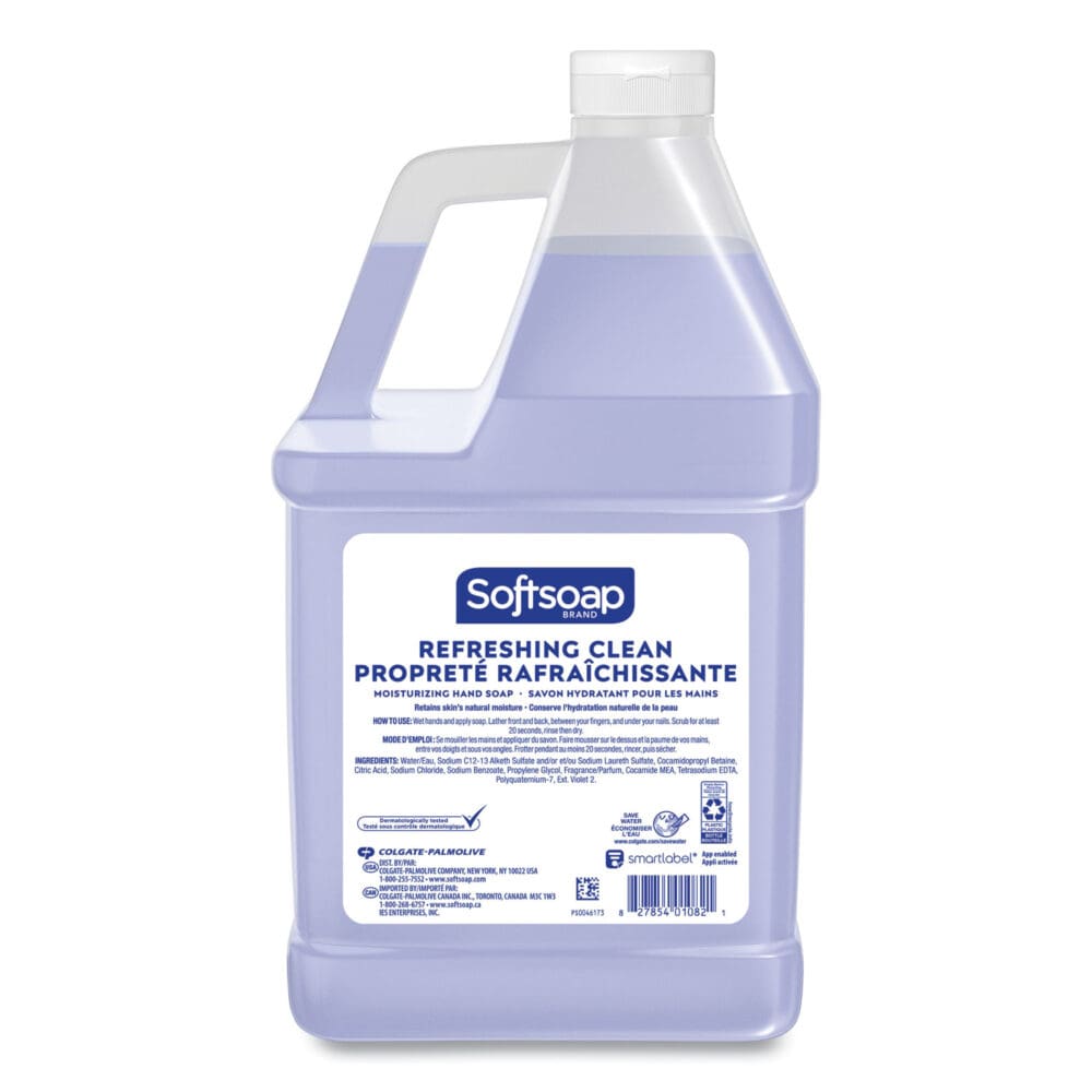 Liquid Hand Soap Refills, Refreshing Clean, 128 oz - Image 2