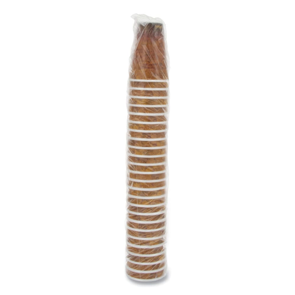 Fusion Escape Foam Hot/Cold Cups, 16 oz, Brown/Black, 1,000/Carton - Image 2
