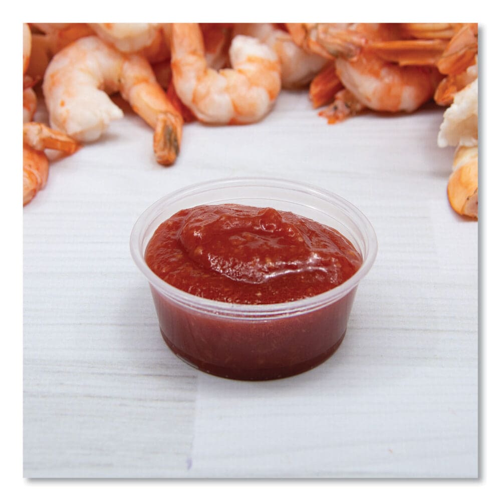 Conex Complements Portion/Medicine Cups, 1.5 oz, Translucent, 125/Bag, 20 Bags/Carton - Image 3