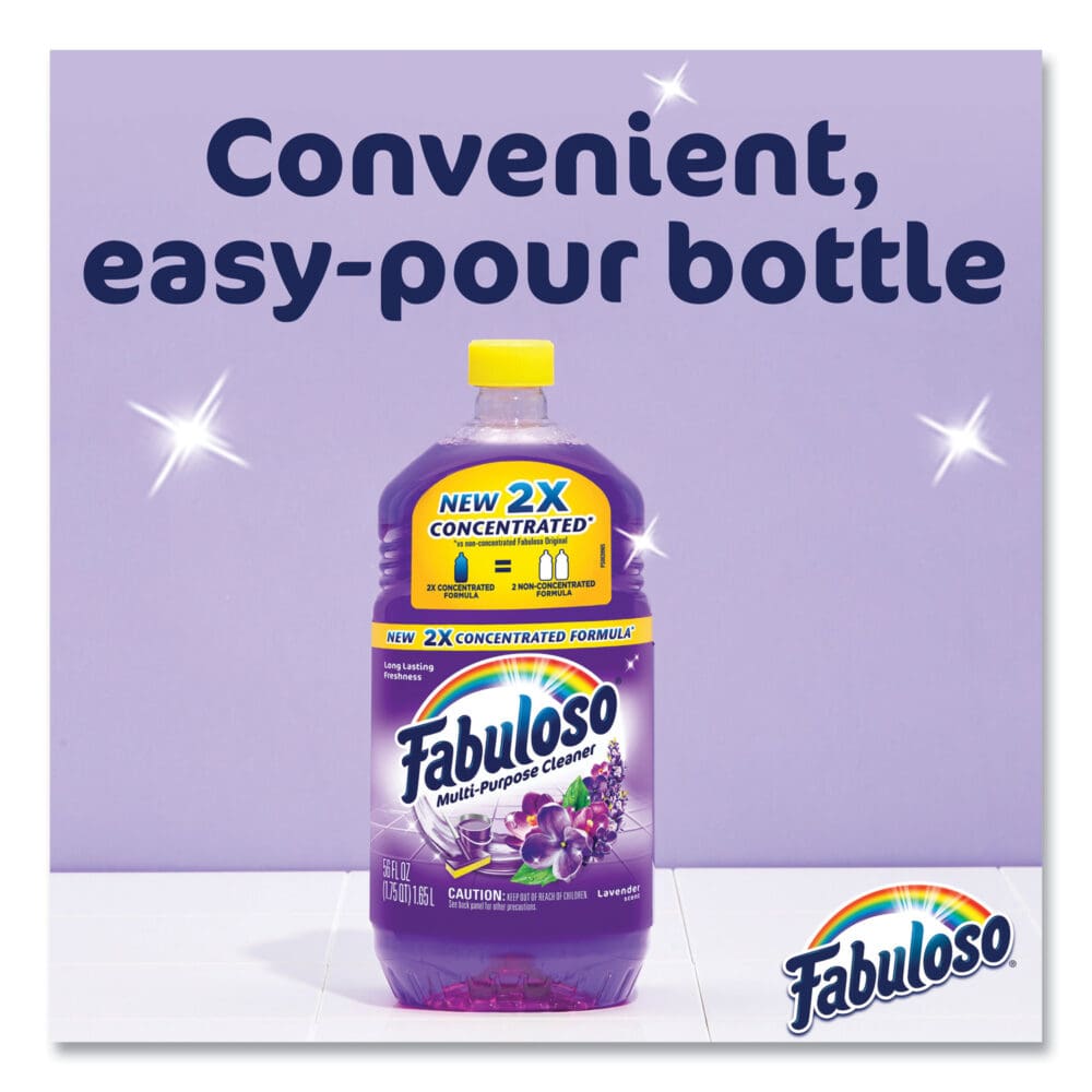 Multi-use Cleaner, Lavender Scent, 56 oz Bottle - Image 2
