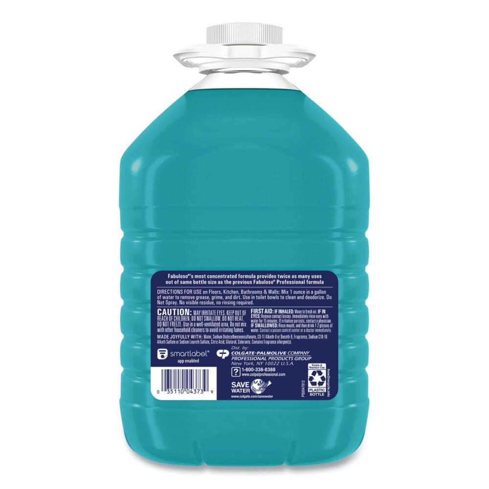 All-Purpose Cleaner, Ocean Cool Scent, 1 gal Bottle, 4/Carton - Image 5