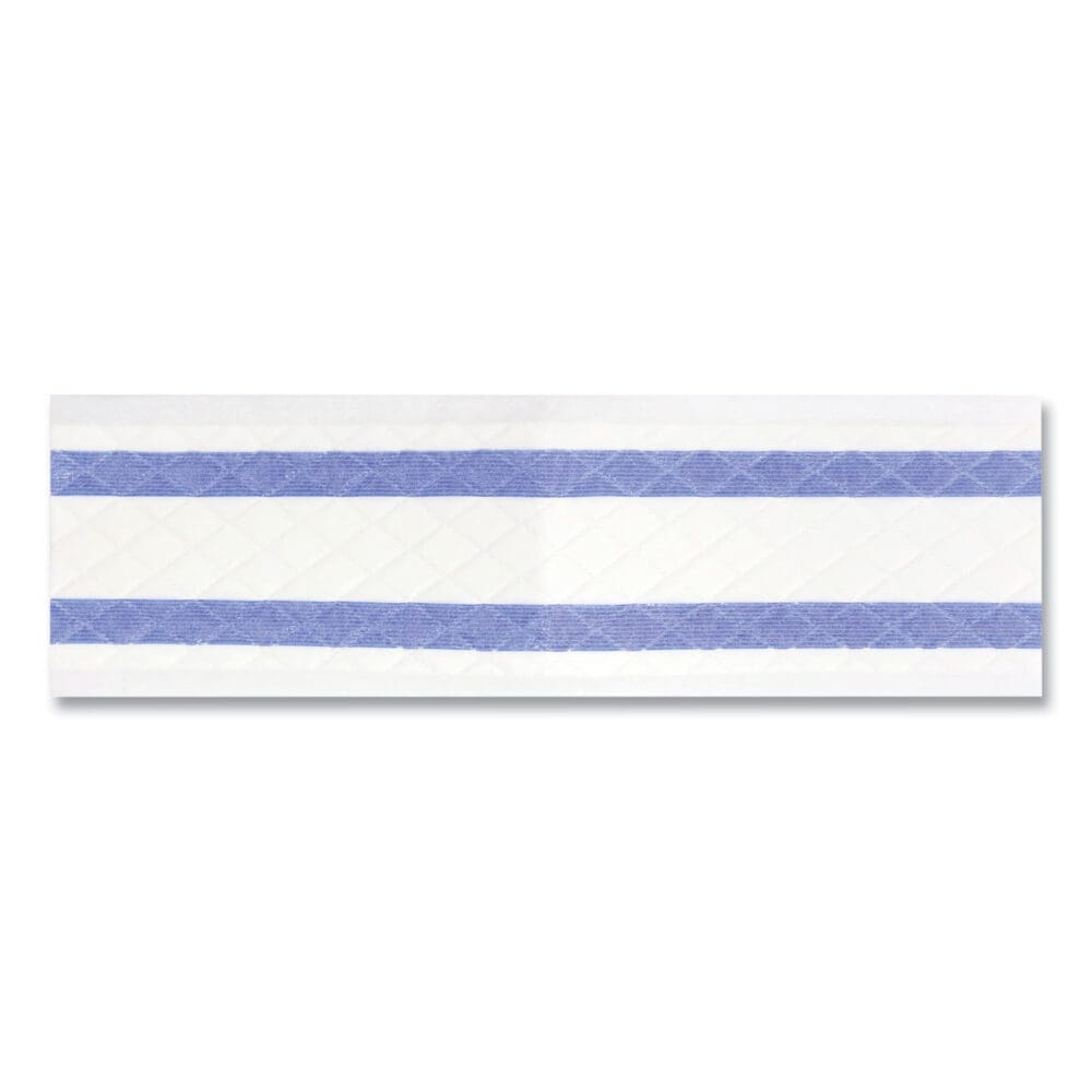 Excella Single-Use Spunlace Mop Pads, 18.5 x 5, White, 50/Pack - Image 2