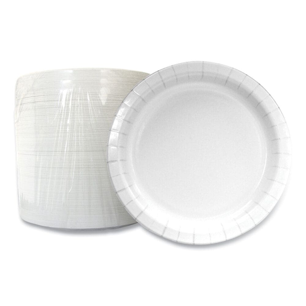 Paper Dinnerware, Plate, 6", White, 1,000/Carton - Image 10